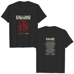 Falling In Reverse The Popular Mons Tour 2023 2 Sided Unisex T-Shirt 165